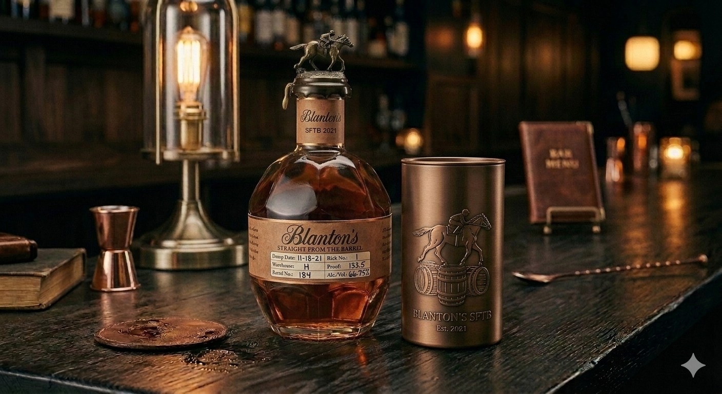 Blanton's Straight From The Barrel 2021 Bourbon Whiskey( L )