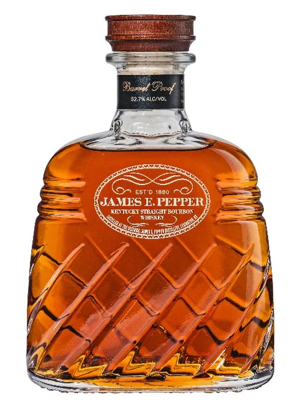 James E. Pepper Barrel Proof Decanter