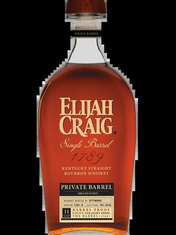 Elijah Craig Private Barrel Barrel Proof