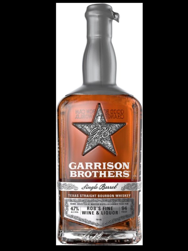 Garrison Brothers Single Barrel Straight Bourbon Whiskey