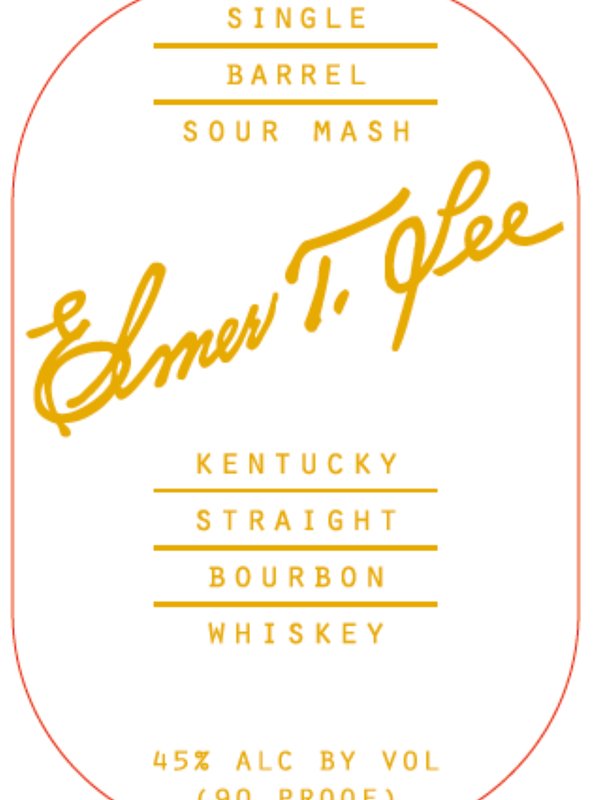 Elmer T. Lee Single Barrel Bourbon