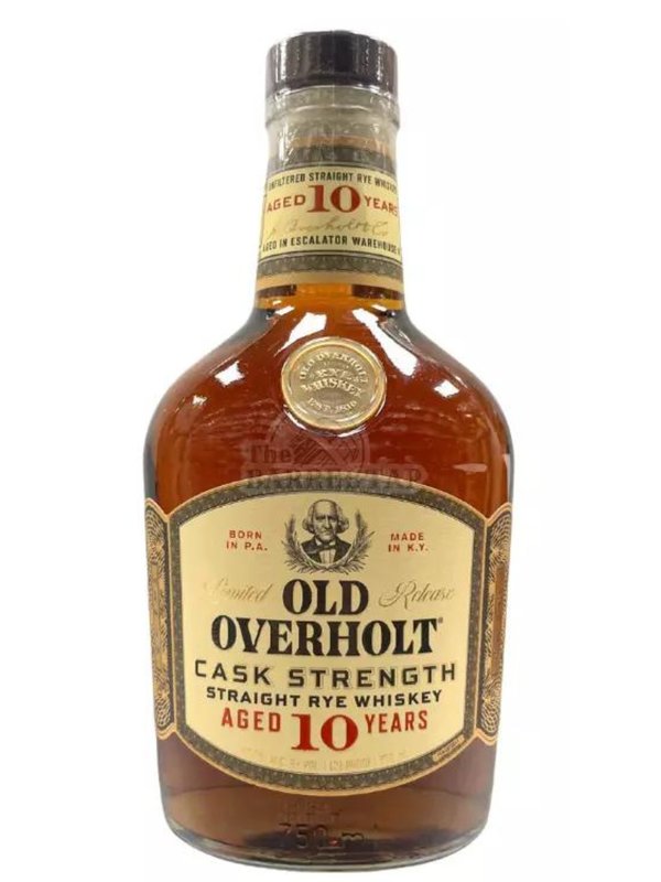 Old Overholt 10 Year Cask Strength Straight Rye Whiskey