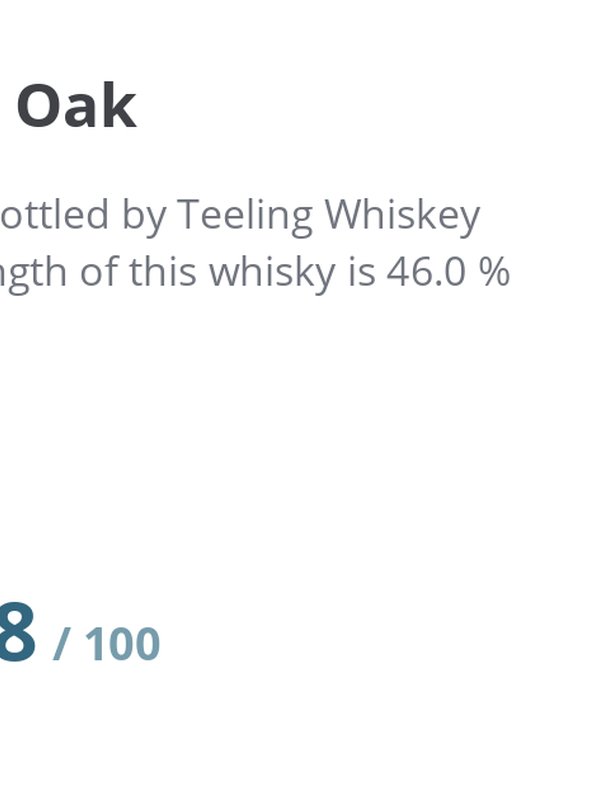 Teeling Irish Oak