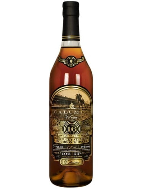 Calumet Farm 16 Year Single Rack Black Bourbon